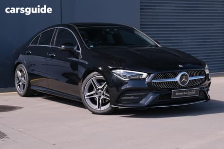 Black 2022 Mercedes-Benz CLA200 Coupe 200