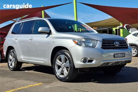 White 2009 Toyota Kluger Wagon Kx-S (4X4)