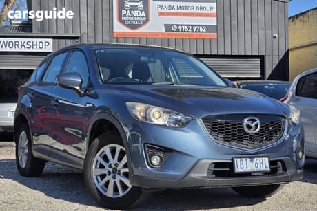 Blue 2014 Mazda CX-5 Wagon Maxx Sport (4X2)