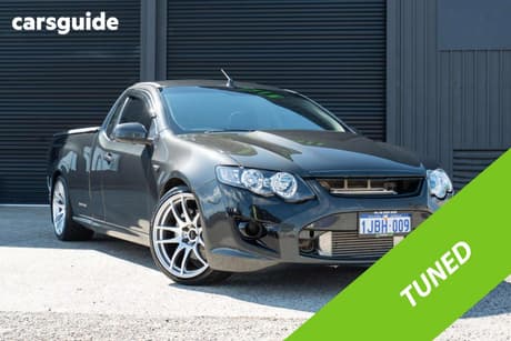 Grey 2010 Ford Falcon Ute Ute Tray XR6 TURBO R