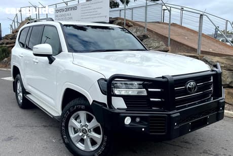 White 2024 Toyota Landcruiser Wagon Lc300 Gxl (4X4)