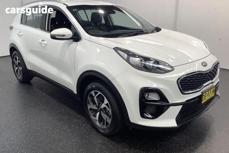 White 2021 Kia Sportage Wagon S (Fwd)