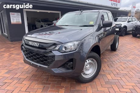 Grey 2026 Isuzu D-MAX Space Cab Chassis Sx (4X4)