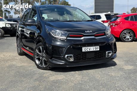 Black 2023 Kia Picanto Hatchback Gt-Line (Pe)
