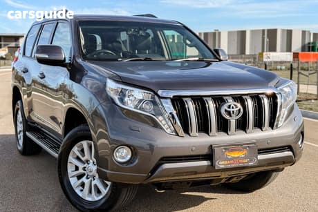 Grey 2016 Toyota Landcruiser Prado Wagon Gx (4X4)