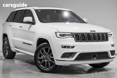 White 2019 Jeep Grand Cherokee Wagon S-Overland