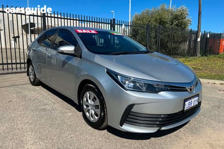 Silver 2018 Toyota Corolla Sedan Ascent