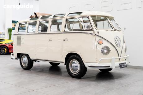 White 1966 Volkswagen Kombi Van