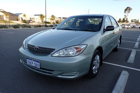 Silver 2003 Toyota Camry Sedan Altise