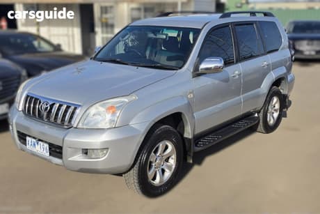 Silver 2009 Toyota Landcruiser Prado Wagon Gxl (4X4)