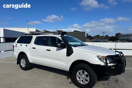 White 2012 Ford Ranger Crew Cab Utility Xl 2.2 (4X4)