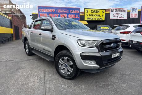 Silver 2018 Ford Ranger Dual Cab Pick-up Wildtrak 3.2 (4X4)