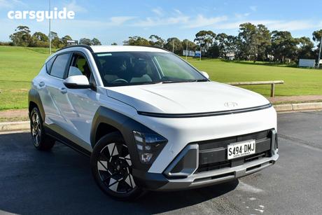 White 2026 Hyundai Kona Wagon Elite