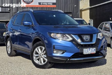 Blue 2017 Nissan X-Trail Wagon St-L (2Wd)