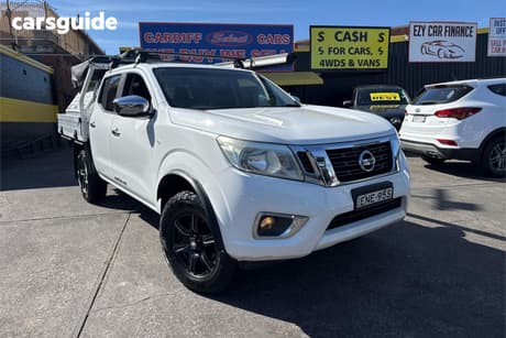White 2018 Nissan Navara Dual Cab Chassis Rx (4X4)