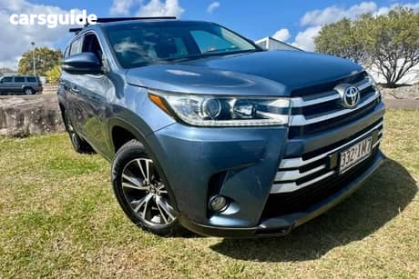 Blue 2017 Toyota Kluger Wagon Gxl (4X2)