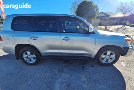 Silver 2013 Toyota Landcruiser Wagon Vx (4X4)