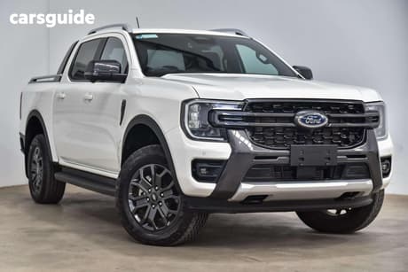 White 2025 Ford Ranger Double Cab Pick Up Wildtrak 3.0 (4X4)