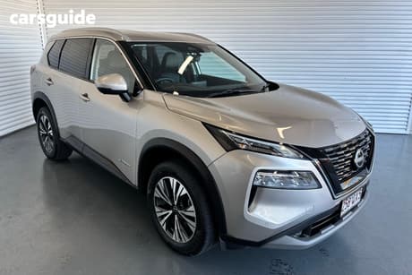 Silver 2023 Nissan X-Trail Wagon St-L (4Wd) E-Power (Hybrid)