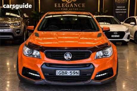 Orange 2014 Holden UTE Utility Sv6