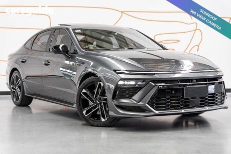 Grey 2023 Hyundai Sonata Sedan N Line
