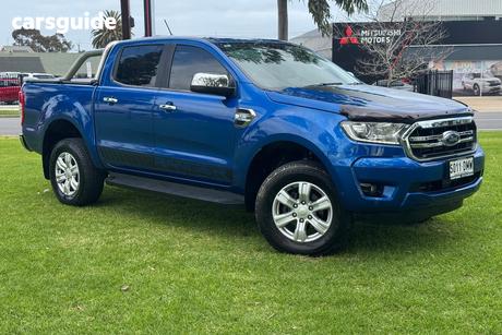 Blue 2018 Ford Ranger Double Cab Pick Up Xlt 3.2 Hi-Rider (4X2)