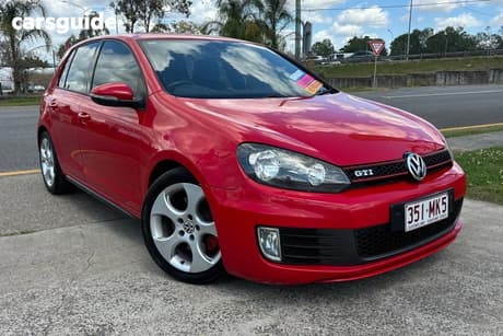 Red 2010 Volkswagen Golf Hatch GTI