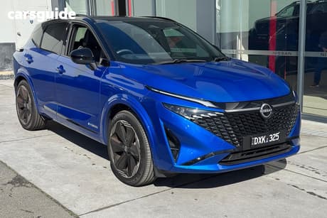 Blue 2024 Nissan Qashqai Wagon N-Design E-Power (Hybrid)
