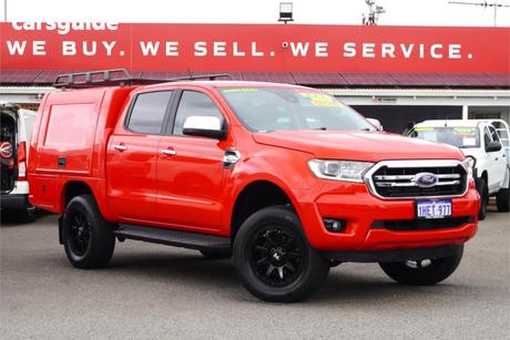 Red 2020 Ford Ranger Double Cab Pick Up Xlt 3.2 Hi-Rider (4X2)