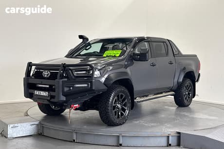 Grey 2022 Toyota Hilux Double Cab Pick Up Rogue (4X4)