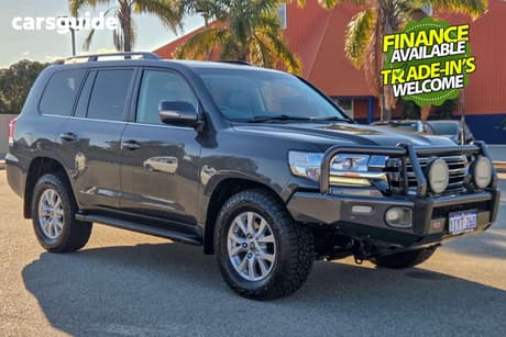 Grey 2018 Toyota Landcruiser Wagon Vx (4X4)