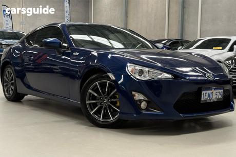 Blue 2013 Toyota 86 Coupe Gt