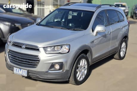 Silver 2017 Holden Captiva Wagon Active 7 Seater