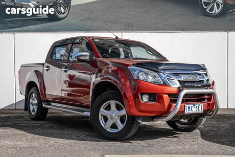 Orange 2016 Isuzu D-MAX Crew Cab Utility Ls-U Hi-Ride (4X2)
