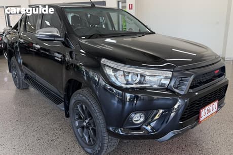 Black 2018 Toyota Hilux Dual Cab Utility Sr5 (4X4)