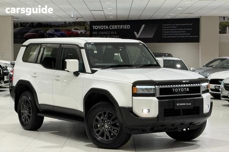 White 2024 Toyota Landcruiser Prado Wagon Gx