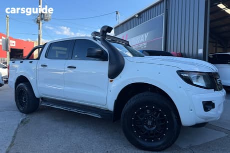 White 2014 Ford Ranger Dual Cab Utility Xl 3.2 (4X4)