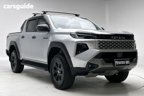 Silver 2025 Toyota Hilux Double Cab Pick Up Rogue 48V (4X4)