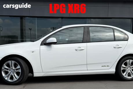 White 2011 Ford Falcon Sedan Xr6 (Lpg)