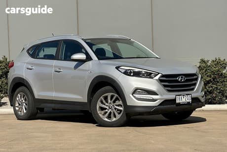 Silver 2017 Hyundai Tucson Wagon Active (Fwd)