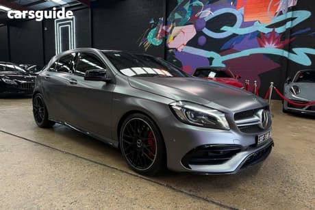 Grey 2018 Mercedes-Benz A45 Hatchback 4Matic