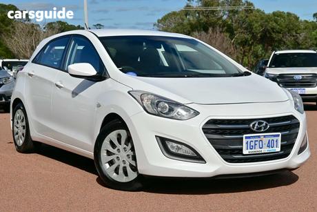 White 2016 Hyundai I30 Hatchback Active