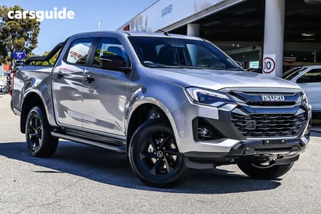 Silver 2026 Isuzu D-MAX Crew Cab Utility X-Rider (4X4)