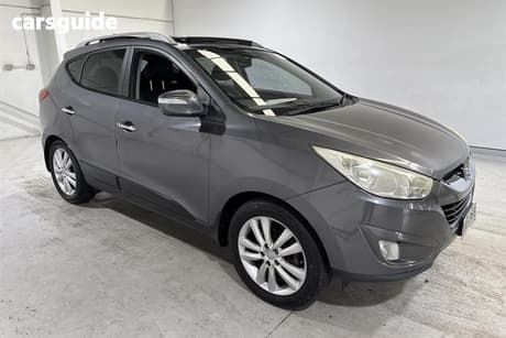 Silver 2012 Hyundai IX35 Wagon Highlander (Awd)