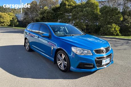 Blue 2013 Holden Commodore Sportswagon Sv6