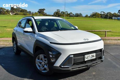 White 2026 Hyundai Kona Wagon Hybrid
