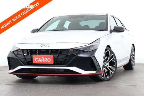 White 2022 Hyundai I30 Sedan N Premium With Sunroof