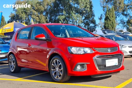 Red 2017 Holden Barina Hatchback Cd