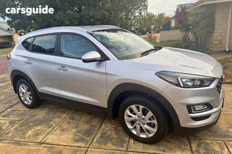 Silver 2020 Hyundai Tucson Wagon Active (2Wd)