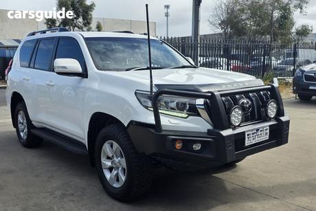 White 2023 Toyota Landcruiser Prado Wagon Gxl